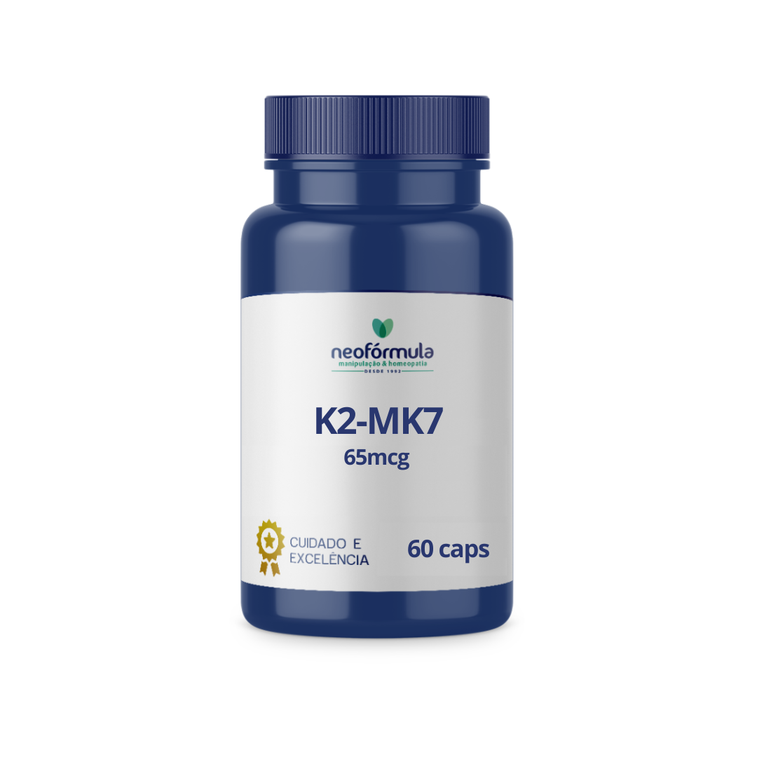 Vitamina K2-MK7 65mcg 60 cápsulas