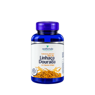 Óleo de Linhaça Dourada 1450mg | 30 doses