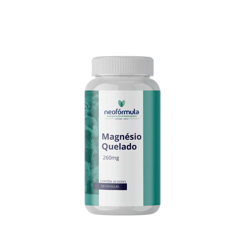 Magnésio Quelado 260 mg | 30 doses