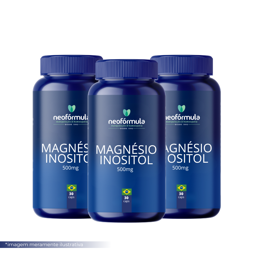 Magnésio Inositol 500 mg | 30 doses