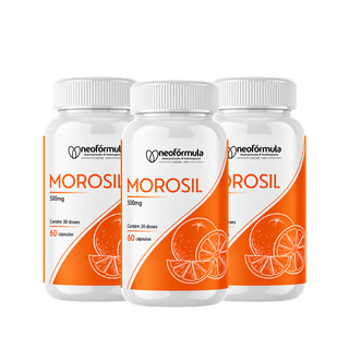 3 unidades de Morosil® 500 mg