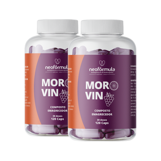 2 unidades de Morosil 400mg + Vinogrape 600mg - 30 doses