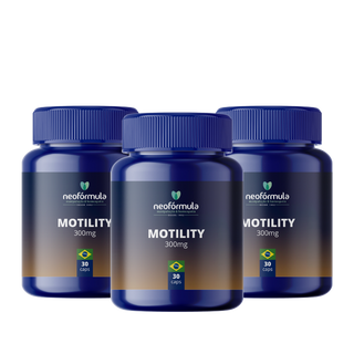 3 unidades de MOTILITY® 300mg | 30 doses