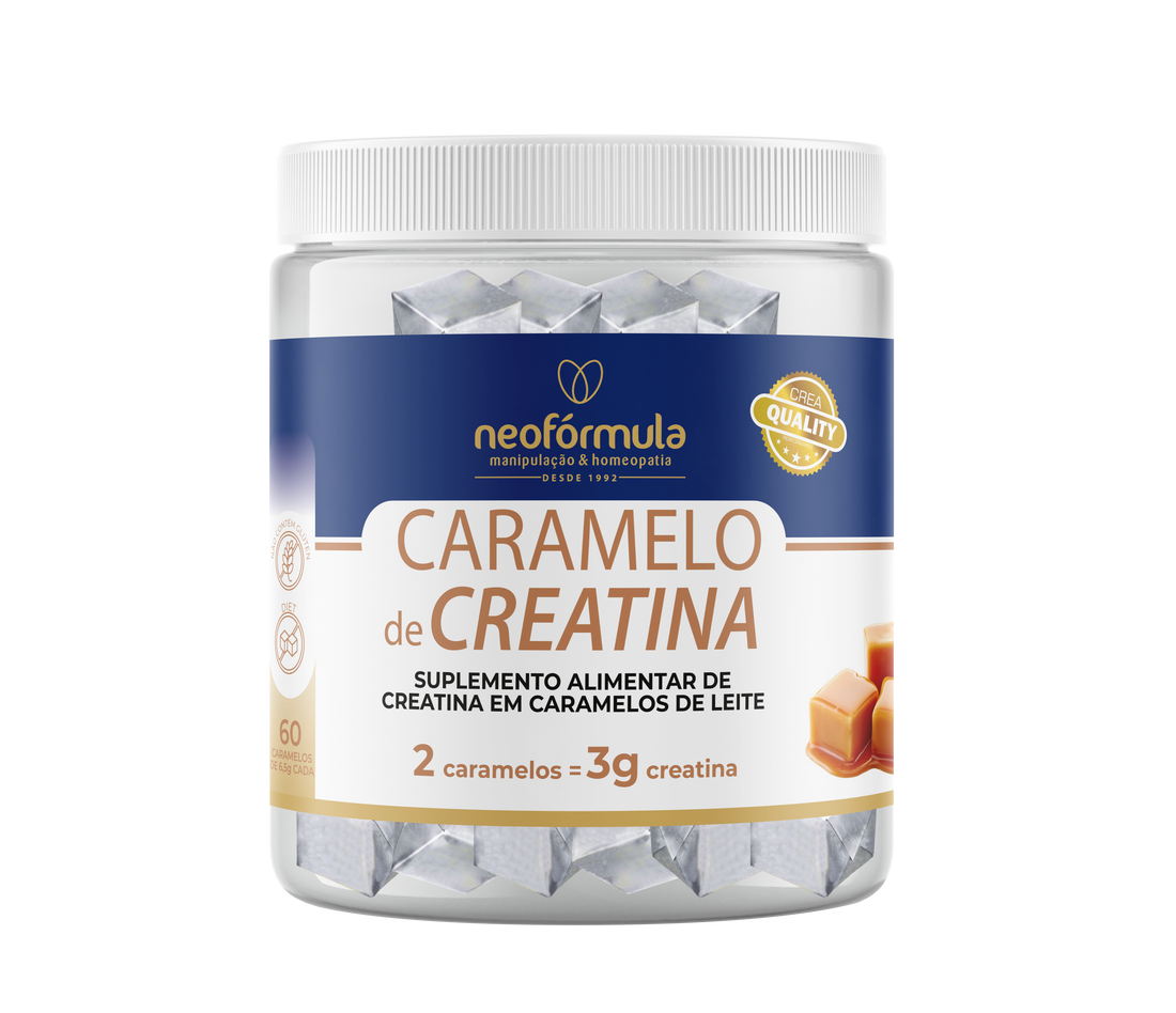 Caramelos de Creatina 3g (por dose) - 60 UNI