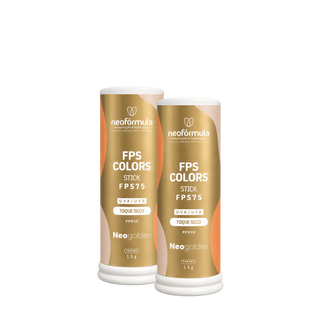 2 unidades de Neo Golden FPS 75 Stick Facial