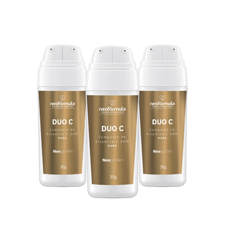 3 unidades de NeoGolden Face DUO-C