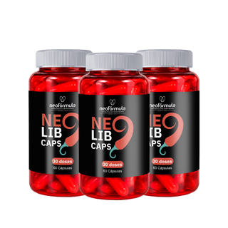 3 unidades de NeoLib Caps