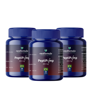 3 unidades de PeptiPump® 200mg | 30 Doses