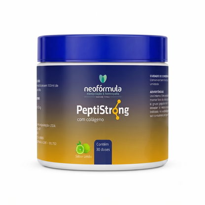 PEPTISTRONG 2,4g com COLÁGENO - 30 doses