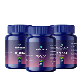 3 unidades de Relora® 250mg | 30 doses