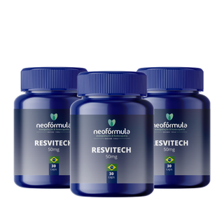 3 unidades de Resvitech 50mg | 30 doses