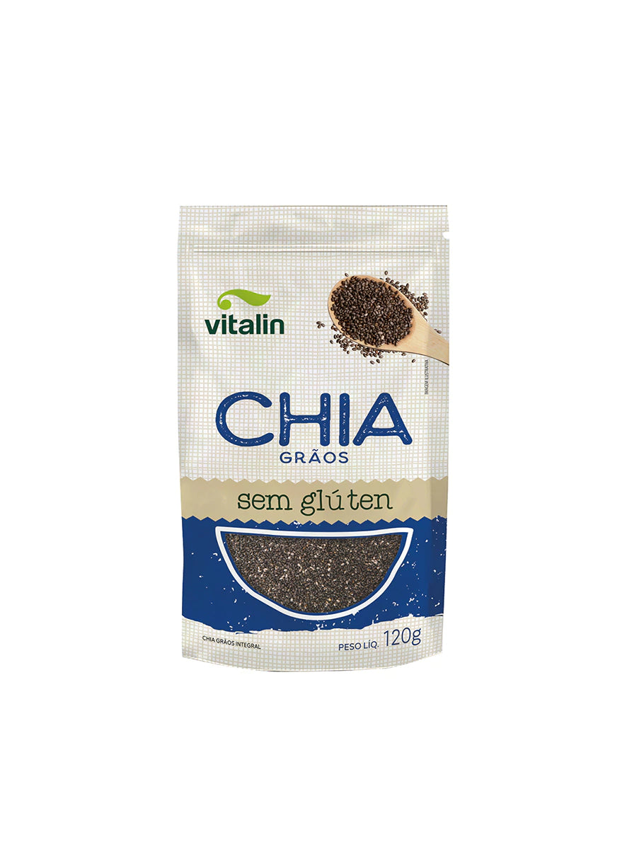Vitalin Chia em Grãos Integral 120g