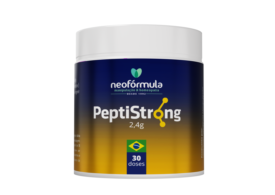 PEPTISTRONG 2,4g com COLÁGENO - 30 doses