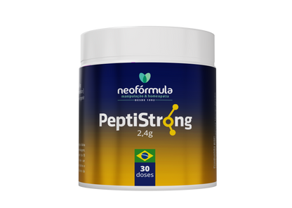 PEPTISTRONG 2,4g com COLÁGENO - 30 doses