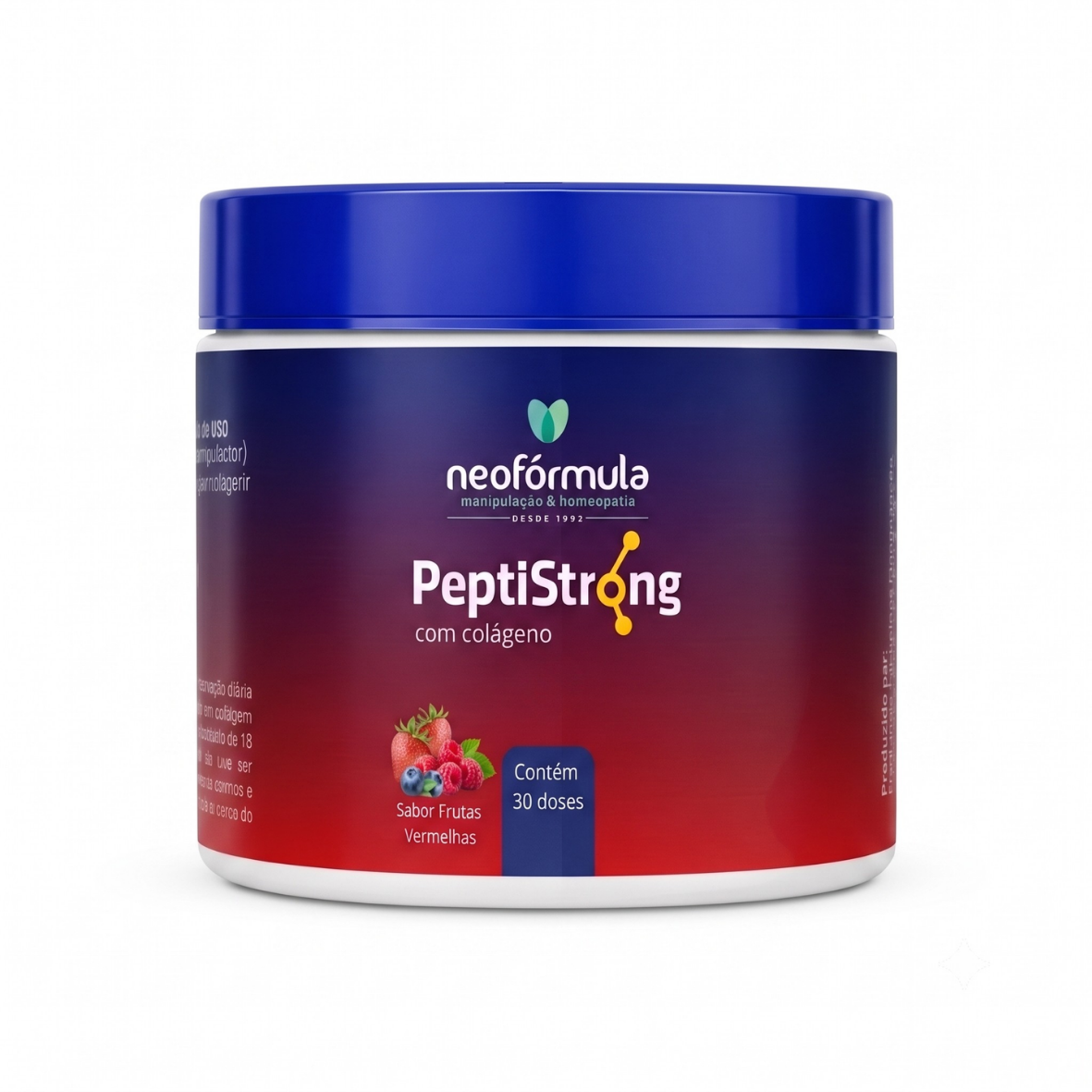 PEPTISTRONG 2,4g com COLÁGENO - 30 doses