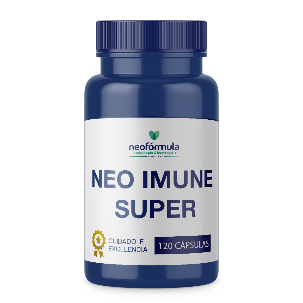 Neo Imune Super (Fórmula para Imunidade) 120 Cápsulas