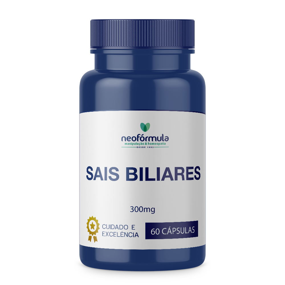 Sais Biliares 300mg 60 Cápsulas – Neofórmula