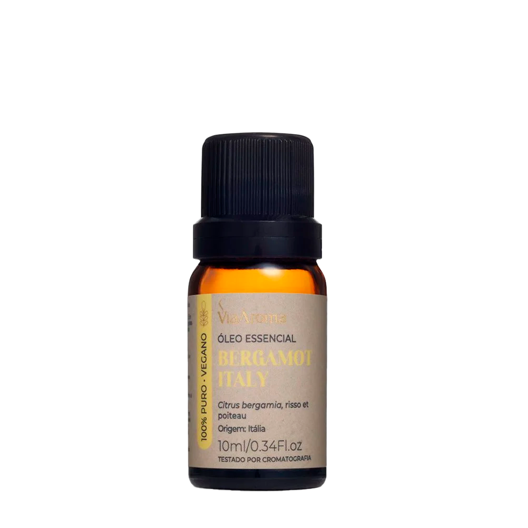 Via Aroma Óleo Essencial Bergamot Italy 10ml