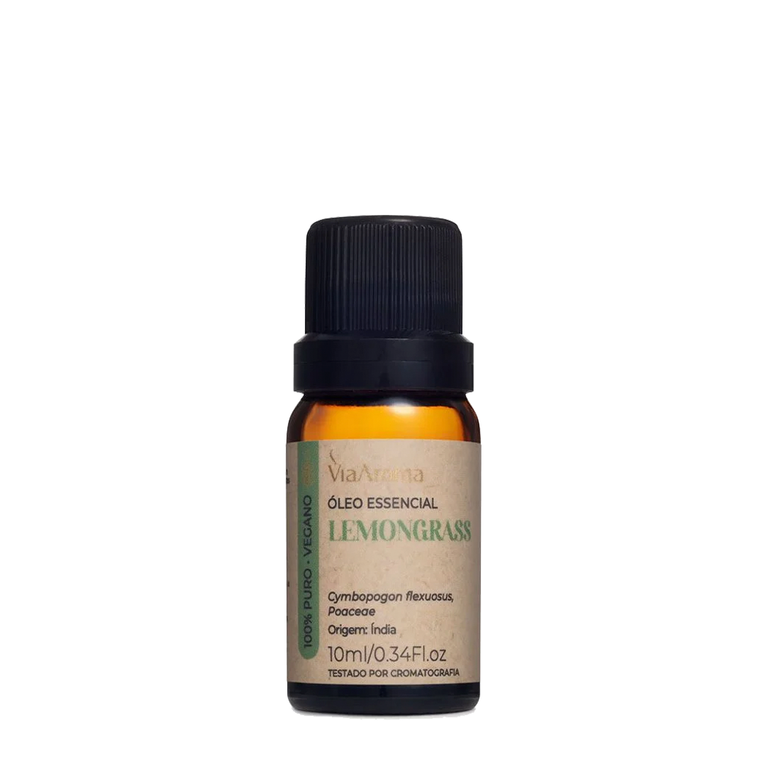 Via Aroma Óleo Essencial Lemongrass 10ml