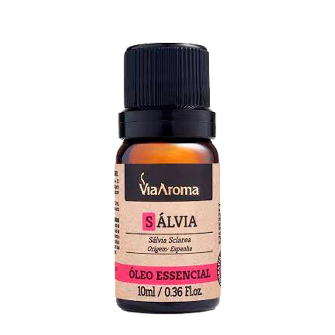 Via Aroma Óleo Essencial Sálvia 10ml