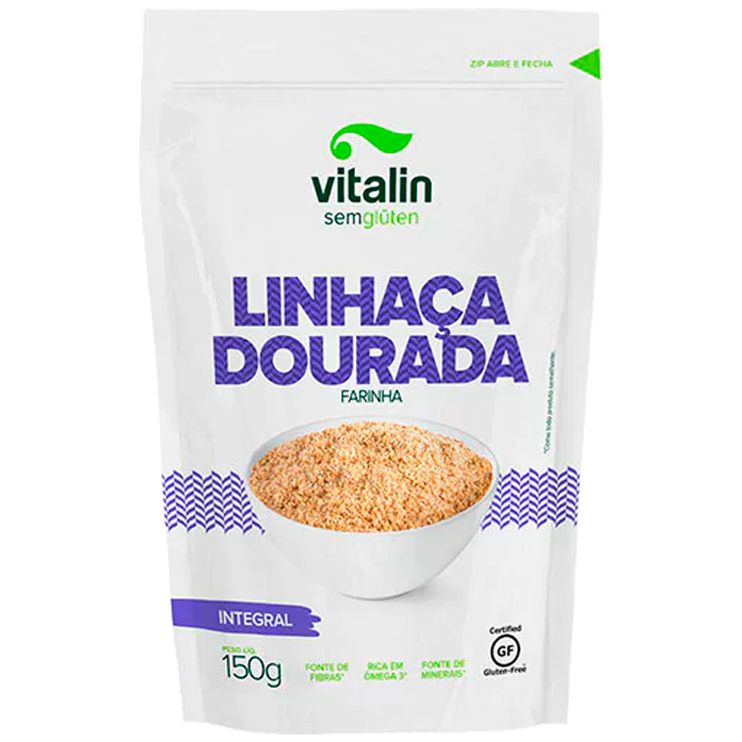 Vitalin Farinha de Linhaça Dourada 150g