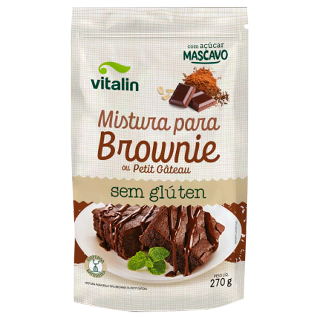 Vitalin Mistura para Brownie sem Glúten 270g